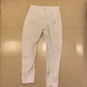 White Lululemon Leggings